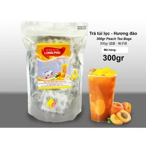 Set Trà Đào Túi Lọc LONG PHÚ 100gr 50 gói x 2gr - Trà Trái Cây, Nguyên Liệu Trà Sữa, Chè, Tea Bag