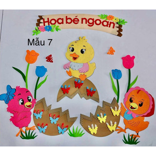 bảng bé ngoan nỉ (lưu ý chọn mẫu)