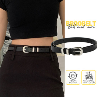 Thắt lưng nữ nam y2k phong cách retro bản nhỏ 1.8cm, dây nịt unisex thời trang vintage TL86
