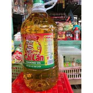[Can 5L] Dầu thực vật tinh luyện Cái Lân - Dầu ăn Cái Lân