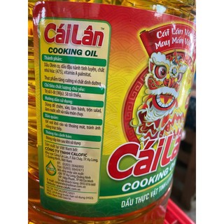 [Can 5L] Dầu thực vật tinh luyện Cái Lân - Dầu ăn Cái Lân