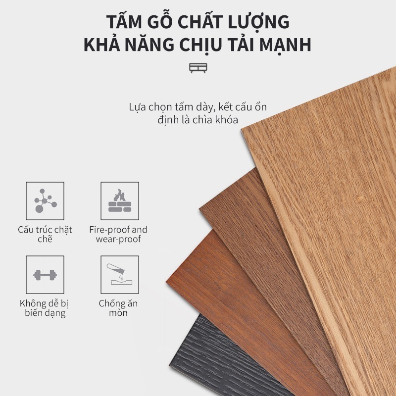 SUNNY Tủ Tab Đầu Giường 2 Tầng Để Đồ Đèn Ngủ Kệ Decor Bằng Gỗ Phủ Melamin Cao Cấp Trang Trí Phòng