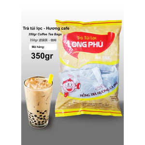 Hồng Trà Túi Lọc Hương Cà Phê LONG PHÚ Gói 350gr (35gr*10) - Nguyên Liệu Trà Sữa, Vị Đậm Đà, Hương Lâu.