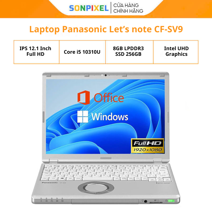 Laptop Panasonic Let's note CF-SV9 - Core i5 10310U - Ram Laptop Panasonic Let's note CF-SV9 - Core i5 10310U - Ram