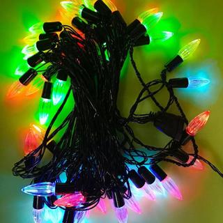 Dây Đèn Chớp Kiểu 10m 50 Bóng Led Dùng Trang Trí Sân Vươn