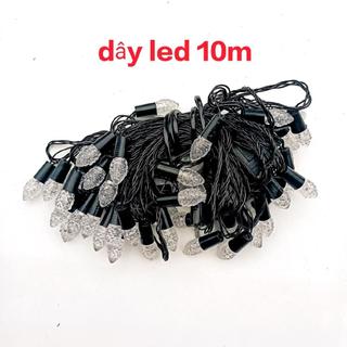 Dây Đèn Chớp Kiểu 10m 50 Bóng Led Dùng Trang Trí Sân Vươn