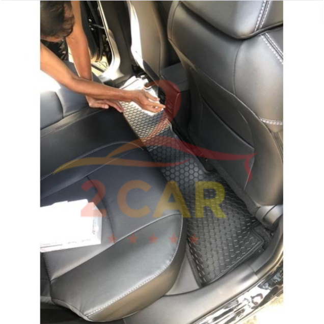 Thảm lót sàn cao su xe Toyota Corolla Cross đời 2020- 2024, 2025 _ Hàng đúc theo xe, không mùi, dễ vệ sinh