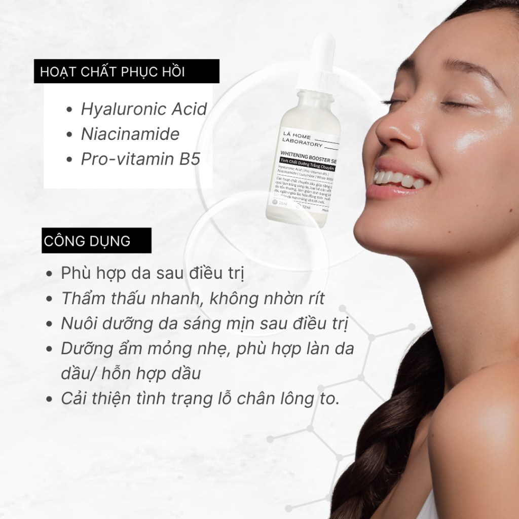 Tinh Chất Thảo Dược Giảm Thâm & Dưỡng Trắng Da - Lá Home 50ml
