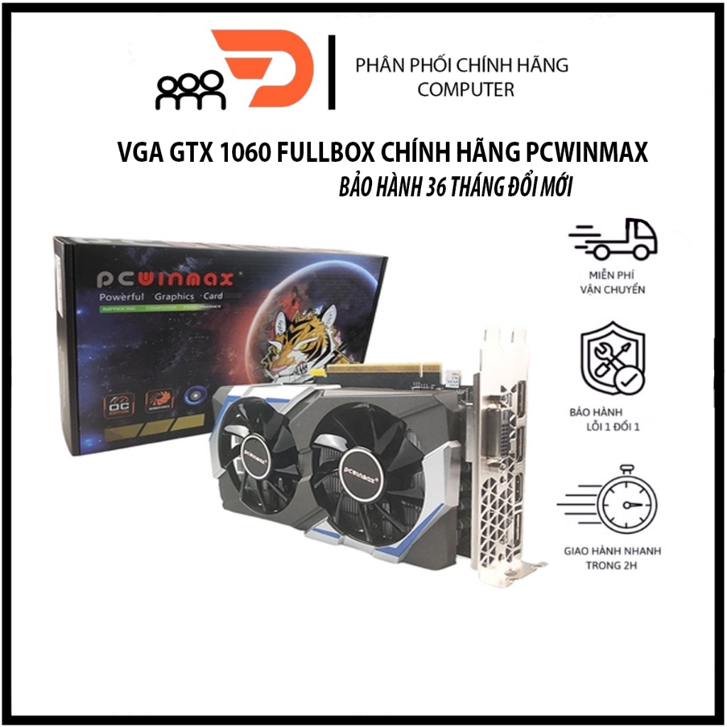 Card PC GTX 1660 6G GDDR6 192bit Winmax Dshoopp Cpmputer | Shopee Việt Nam