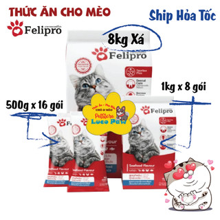 Thức ăn hạt  cho Mèo mọi lứa tuổi Felipro [ 500g - 1kg ] Hải sản, Cá Ngừ Gold giàu dinh dưỡng  __