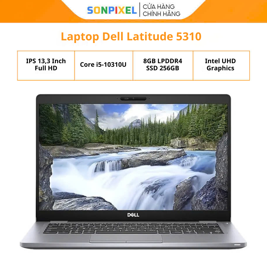 Tactile Dell Latitude 5310 I5-10310U4.4Ghz turbo 8Go 256Go 13