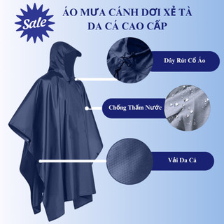 Áo Mưa (Giá sỉ, Cao Cấp, Nhiều màu tùy chọn) vải tổ ong cao cấp vải dù không thấm nước