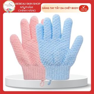 Găng tay tẩy da chết Jary Body Exfoliating Massage Gloves 10D nhập khẩu chính hãng - Bebeau