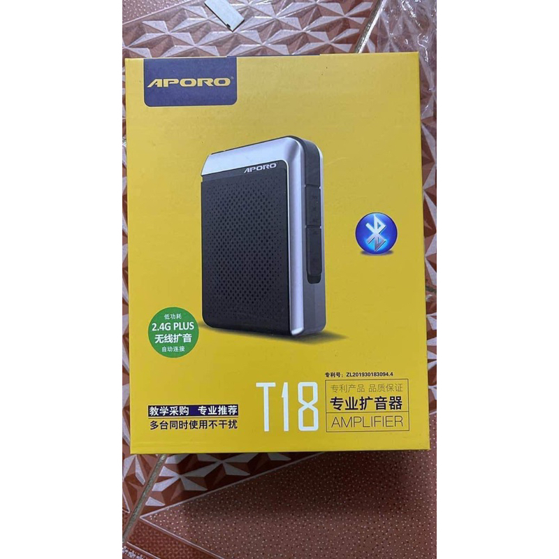 [RẺ VÔ ĐỊCH] MÁY TRỢ GIẢNG APORO T18 PLUS BLUTOOTH CHÍNH HÃNG RẺ NHẤT ...