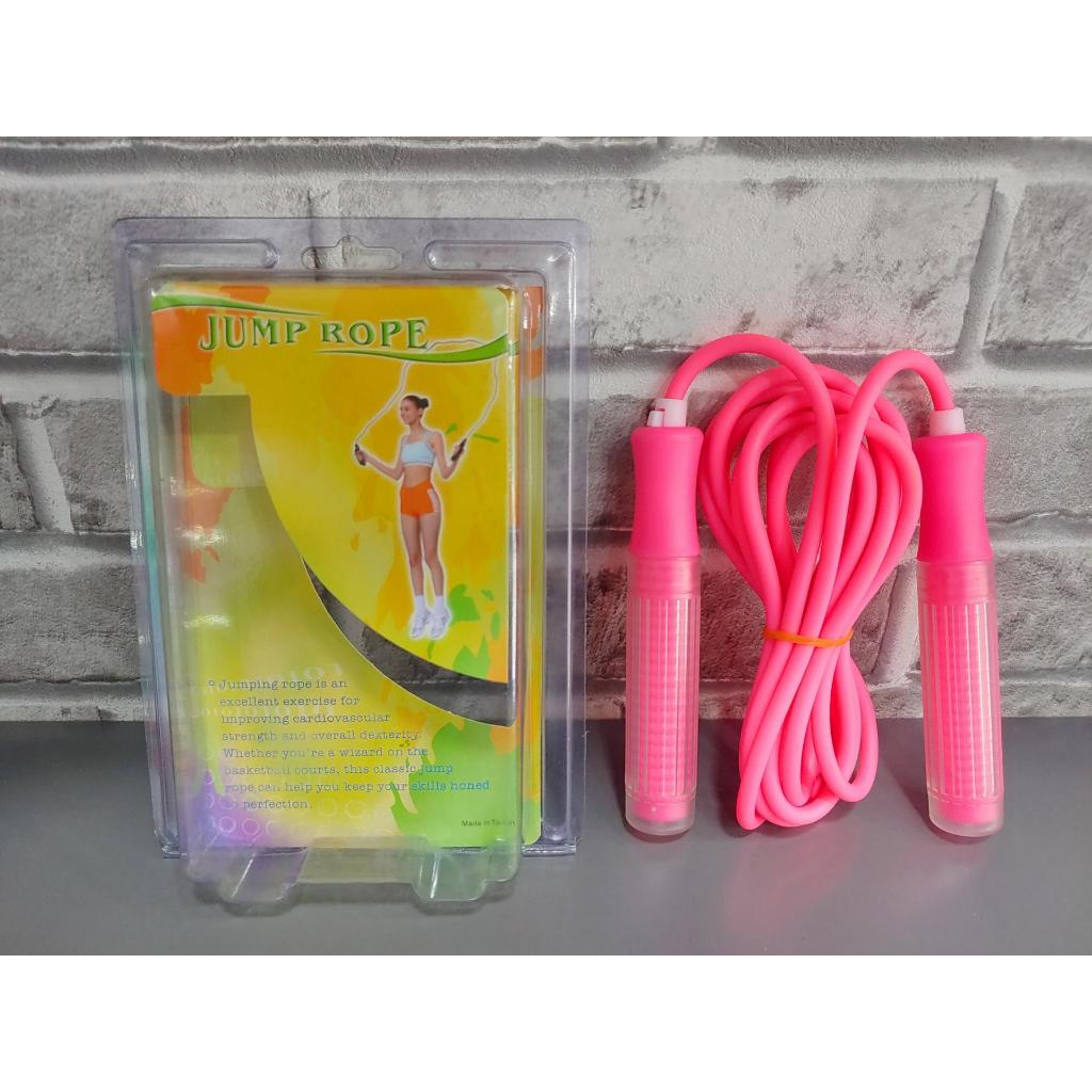 Dây Nhảy Thể Thao Jump Rope Đài Loan Chất Liệu Cao Su, Tay Cầm Bọc Nhựa PVC Tăng Độ Bám Tay Khi Nhảy
