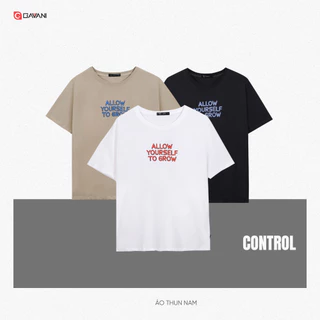 Áo thun nam form basic _ Gavani akh Control
