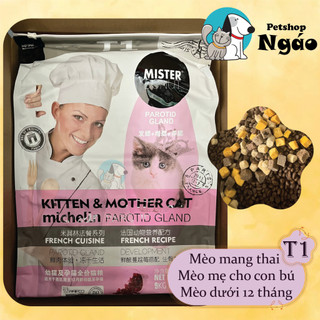 MISTER DONUT T1 - T2 : Thức ăn hạt cao cấp có Topping cho Mèo __