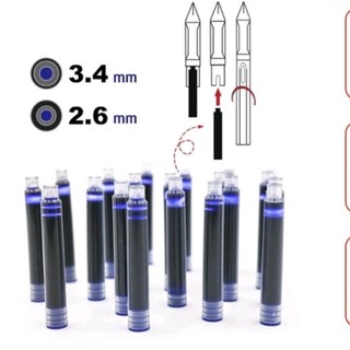 50 ống mực 3.4mm mực không xoá được , thay thế tiện lợi