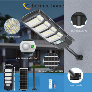Ảnh 3 – Đèn Đường LED Năng Lượng Mặt Trời 1000W/1500W/2000W - Chống Nước IP67, Cảm Biến Chuyển Động Sân Vườn Cổng Nhà