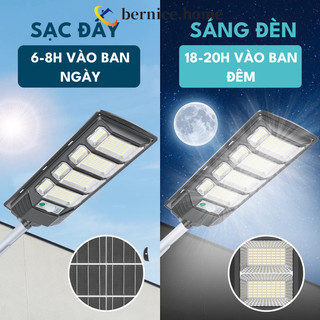 Ảnh 2 – Đèn Đường LED Năng Lượng Mặt Trời 1000W/1500W/2000W - Chống Nước IP67, Cảm Biến Chuyển Động Sân Vườn Cổng Nhà