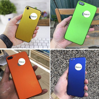 Tấm Dán skin Nhôm Xước FULL ip5 ip8 XR XSMAX 11 PRO MAX FukiShop