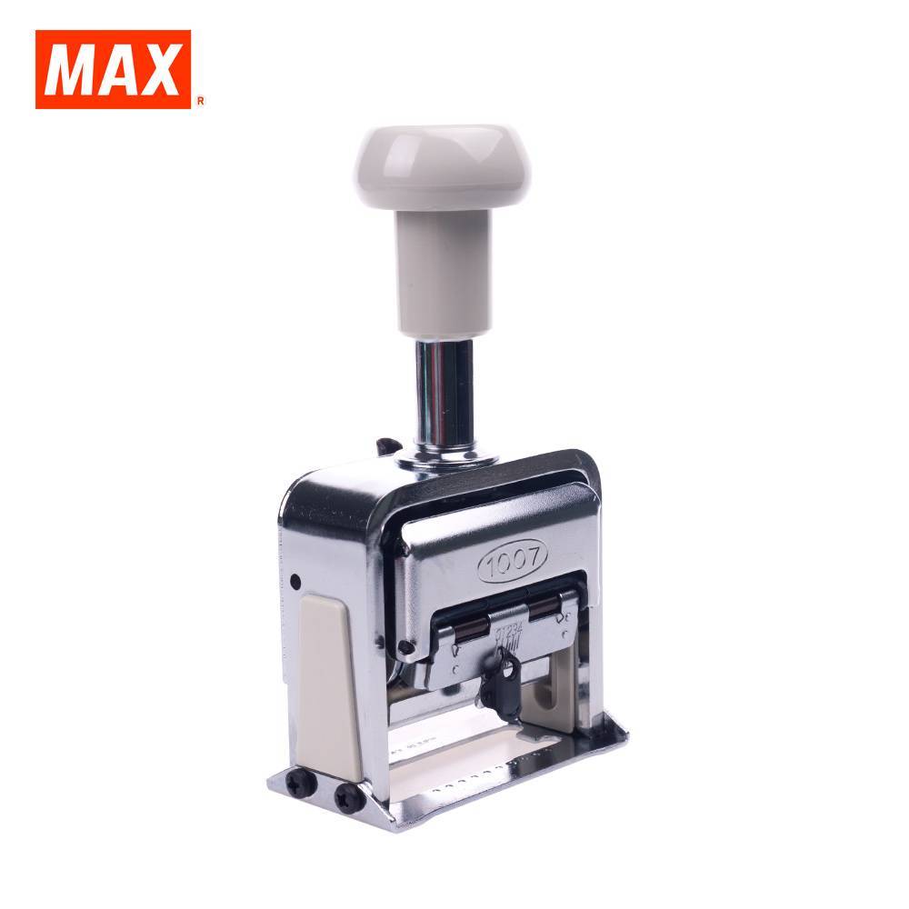 Dấu đóng số nhảy MAX N-1007 10 số tự động - 1 chiếc - Dấu đóng nhanh, bền, mực không cặn