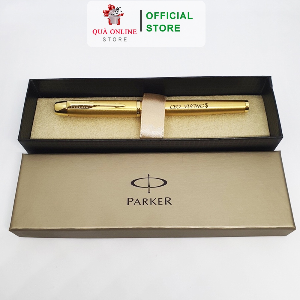 BÚT KÝ PARKER VÀNG GOLD CAO CẤP [MIỄN PHÍ KHẮC TÊN - LOGO] BÚT KÝ CAO CẤP [RẺ VÔ ĐỊCH]