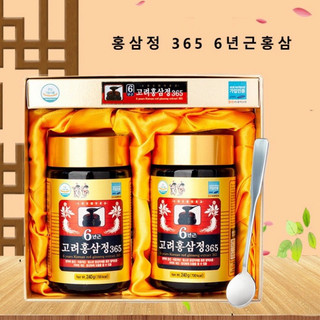 Cao Hồng Sâm 365 Hàn Quốc, Hộp 2 lọ 240ml
