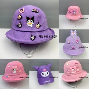 CÓ 2 SIZE, Mũ bucket tai bèo vành bé gái phungvyshop- Nón trẻ em các loại bo kết / NHUNG KUROMI CINNAMOROLL Cac loaiii