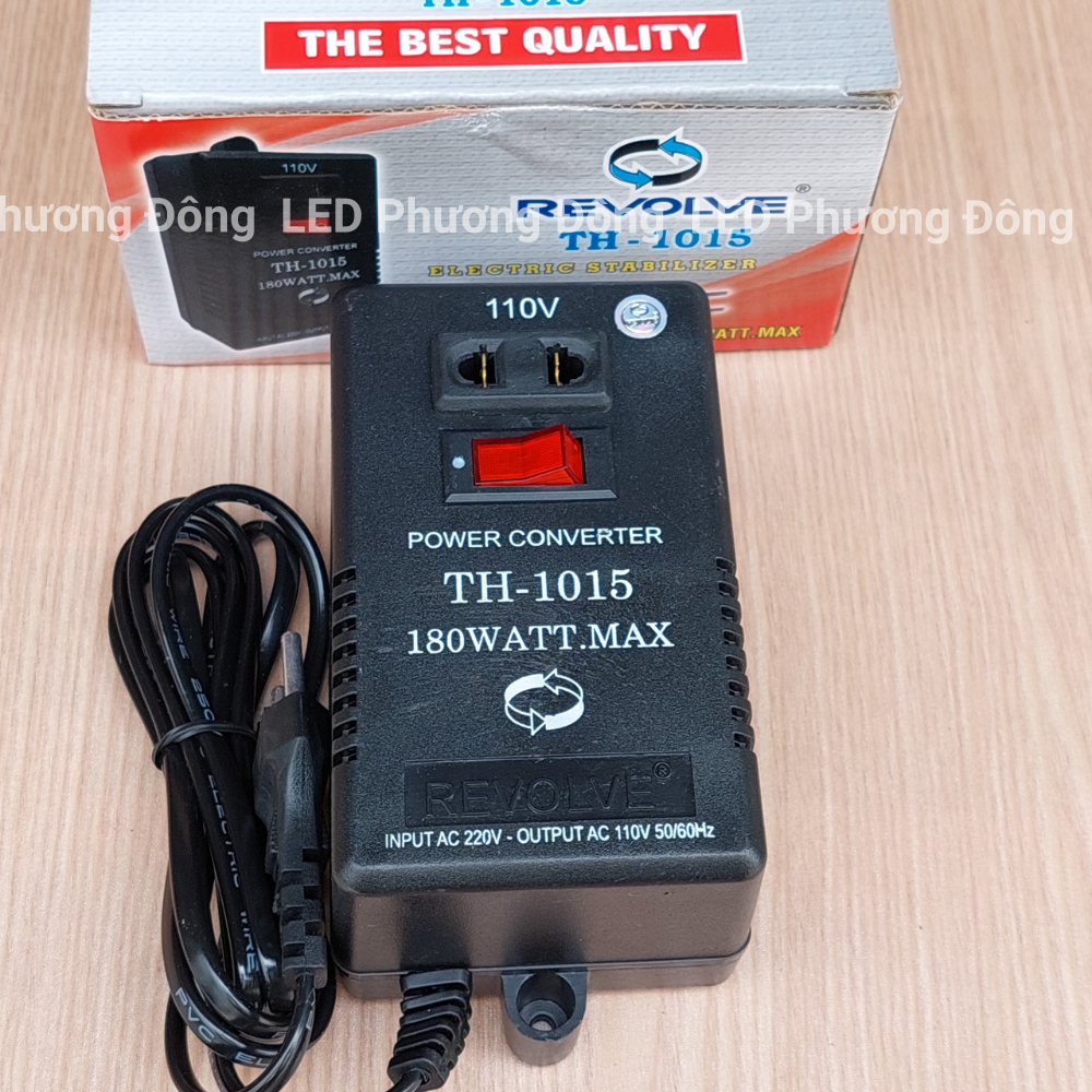 Bộ chuyển đổi nguồn biến áp biến đổi điện 220V sang 110V 100V 180W