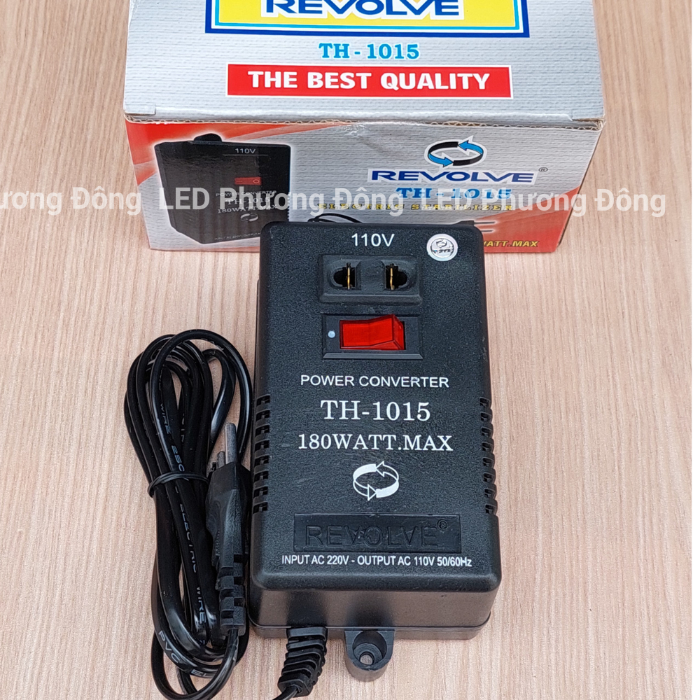 Bộ chuyển đổi nguồn biến áp biến đổi điện 220V sang 110V 100V 180W