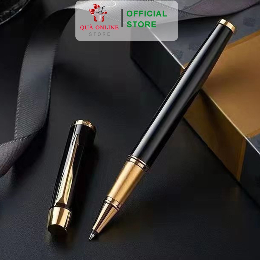 BÚT PARKER KHẮC TÊN CAO CẤP ĐEN BÓNG CÀI VÀNG [MIỄN PHÍ KHẮC TÊN - LOGO] BÚT KÝ CAO CẤP [RẺ VÔ ĐỊCH]