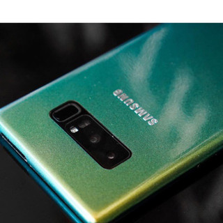 Tấm Dán Skin FULL Viền màu Chameleon Green Note8 Note9 Note10 Note10+ Note10Lite ZFlip S20 S20Ultra S20+ S10