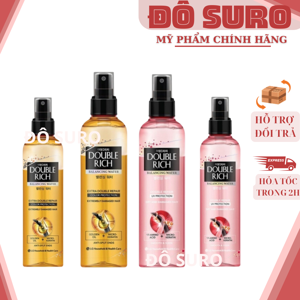 Nước Dưỡng Tóc Double Rich Chuyên Sâu Balancing Water Double Repair 120ml/250ml