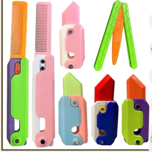 Dao Cà Rốt Trọng Lực 3D Lược trọng lực Hot Trend giải toả căng thẳng