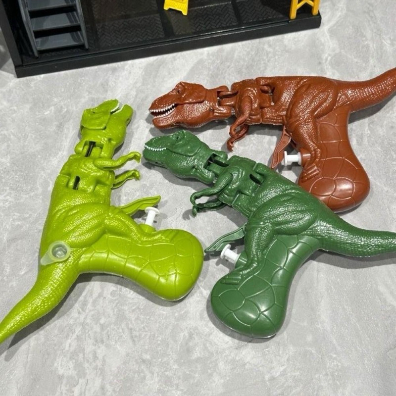 Khủng Long Súng Nước Đồ Chơi Dino Xịt Bắn Bấm Tay Cầm Súng Nước Bé Trai Đi Biển Bể Bơi Đồ Chơi Cho Trẻ Em Bé