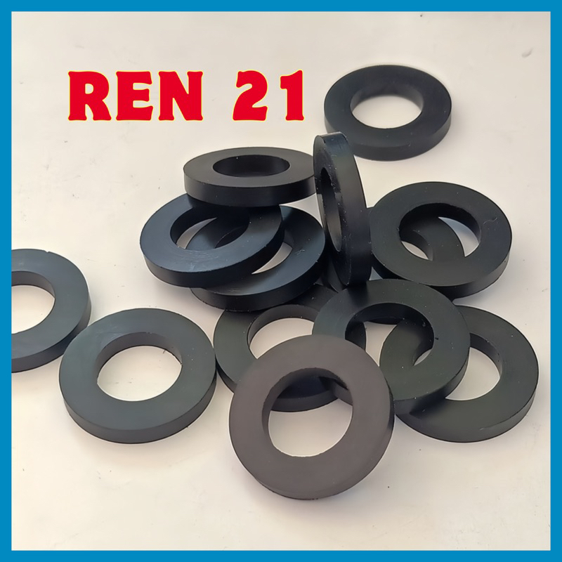 Gioăng cao su ron cao su dẹt dùng cho vòi sen vòi xịt vệ sinh ren tiêu chuẩn 21mm