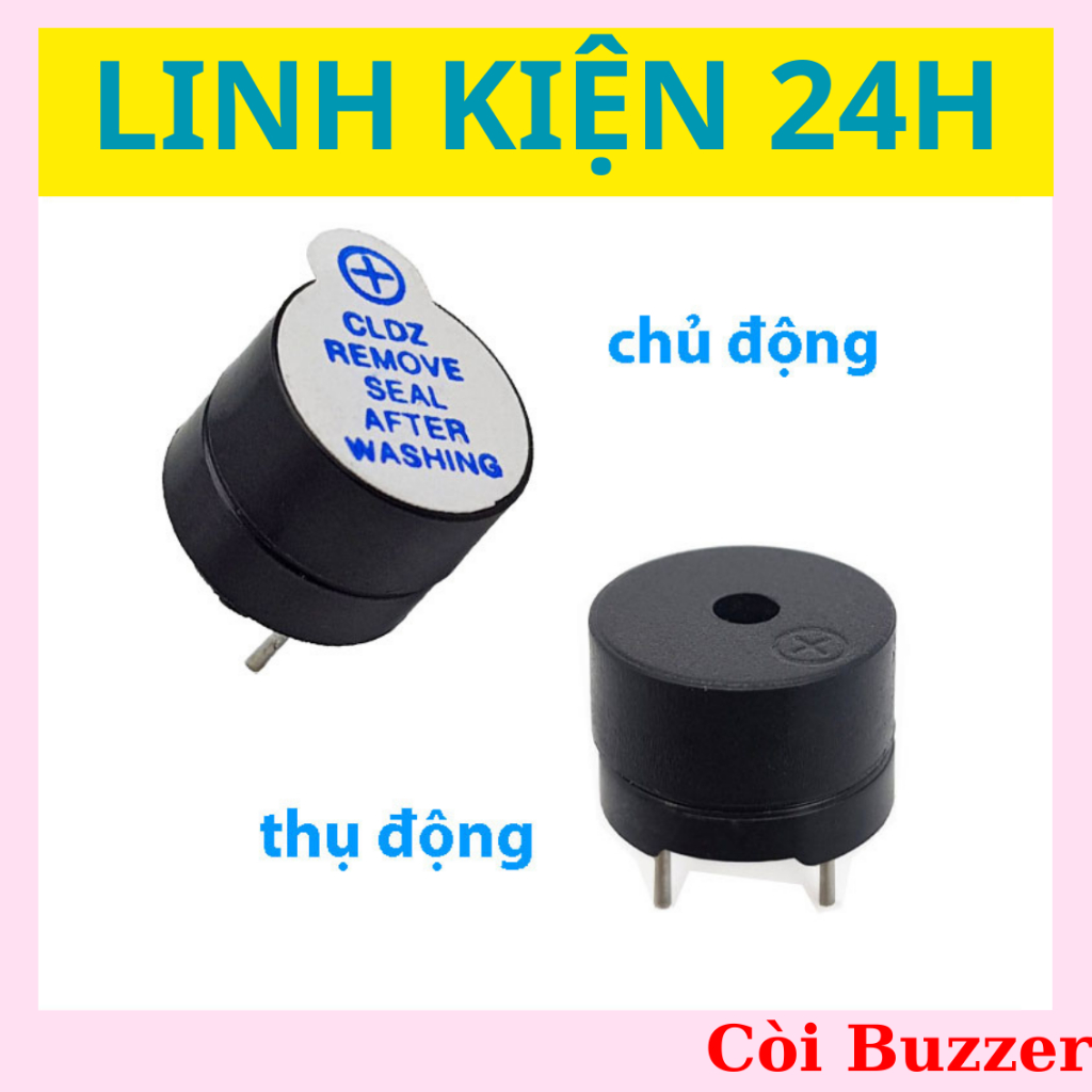còi Buzer 5v - còi báo - còi buzz | Shopee Việt Nam