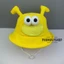 Bé 2-5 Tuổi/ VĐ 52cm_Mũ bucket tai bèo vành trẻ em trai gái phungvyshop- Nón Bo trung nhung Vành lật / MẮT LỒI