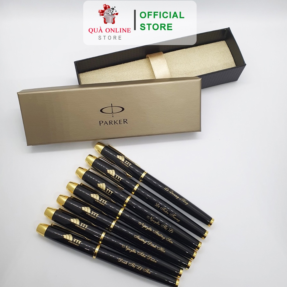 BÚT KÝ KHẮC TÊN CAO CẤP [KHẮC TÊN LOGO THƯƠNG HIỆU THEO YÊU CẦU] TẶNG 1 NGÒI DỰ PHÒNG