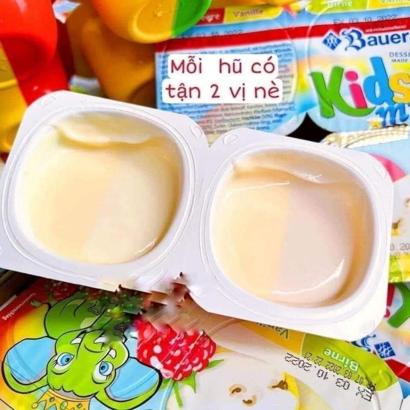 Váng sữa / Sữa chua hoa quả Kids Mix / Petti hanzomart