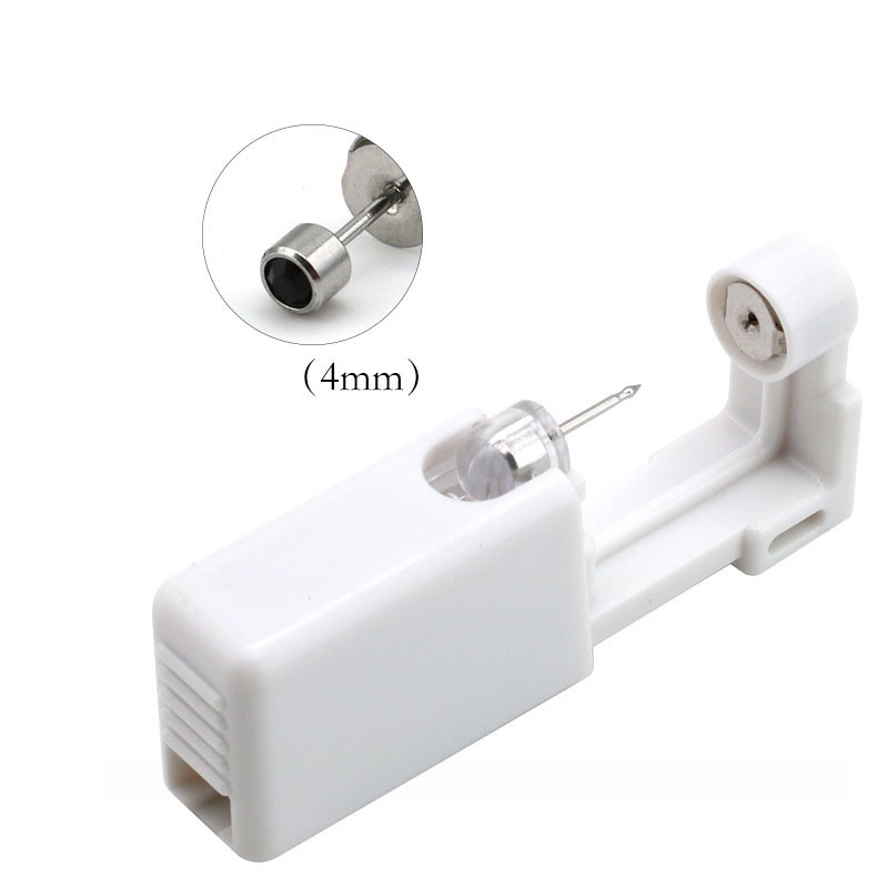 Dụng cụ bấm lỗ tai, đồ bấm lỗ tai dùng 1 lần bằng thép không gỉ an toàn cho da