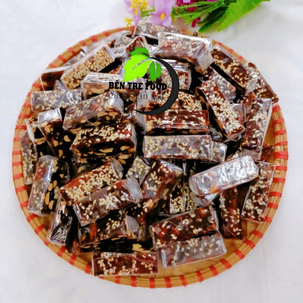 (ĐẶC SẢN BẾN TRE) 500GR KẸO CHUỐI GỪNG KIÊN LONG- ĐẶC SẢN BẾN TRE SHOP