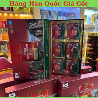 Tinh dầu thông đỏ PREMIUM UNICELL PHARM PINE Hàn Quốc, Hộp 180 viên x 500mg