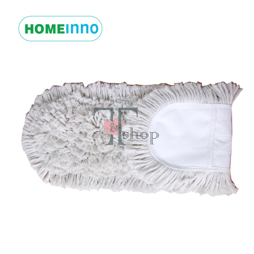 Cây Lau Nhà Sàn Bụi, Ẩm Giẻ Cotton Bản Lau 60cm Homeinno Cán Rút 80cm-145cm