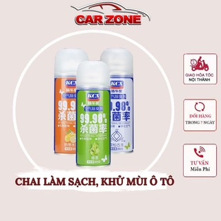 Chai Làm Sạch Khử Mùi Khử Khuẩn Xe Ô Tô Xe Hơi Dung Tích 150ml Hiệu Quả - Làm Sạch Không Khí Vệ Sinh Điều Hoà Xe Hơi