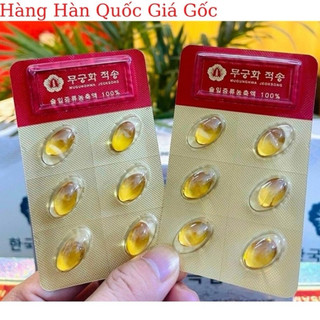 [chính hãng] TINH DẦU THÔNG ĐỎ MUGUNGHWA JEOKSONG CHÍNH PHỦ HÀN QUỐC HỘP 180 VIÊN