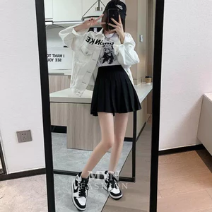 Chân Váy Ngắn Xếp Ly Kiểu Tennis Dáng Xòe Chữ A Cao Cấp Có Dập Lót Phía Trong Giữ Form