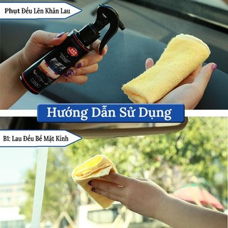 Nano Phủ Kính Chống Sương Mù – Chống Hơi Nước Trên Kính Xe Ô Tô Lọ 120ML