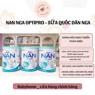 [DATE 2027 TEM PHỤ] Nan Nga số 1 -2-3-4 hộp 800g date 2027